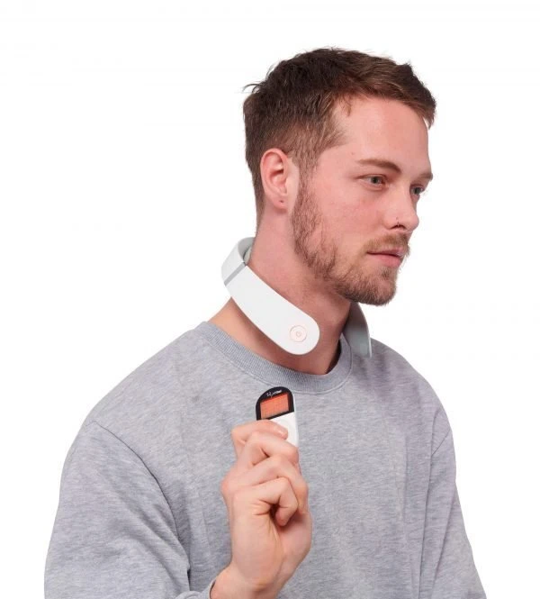 Masažuoklis R-GO Tools ViperPharm, Vipernake Go Neck Pain, Wireless With An Ergonomic Design, Massagers, For Neck, Vp-0.1, Baltas, Unisex, Adult Unisex