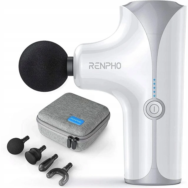 Nezatříděno Sveikata ir asmeninė priežiūra - Renpho Massage Gun Edge Mini (kompaktiškas, keli greičiai, juodas)
