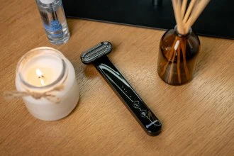 Sveikata ir Asmeninė Priežiūra - Humanas Aurora Sonic Facelift Massager EMS Raudona Šviesa Juodas