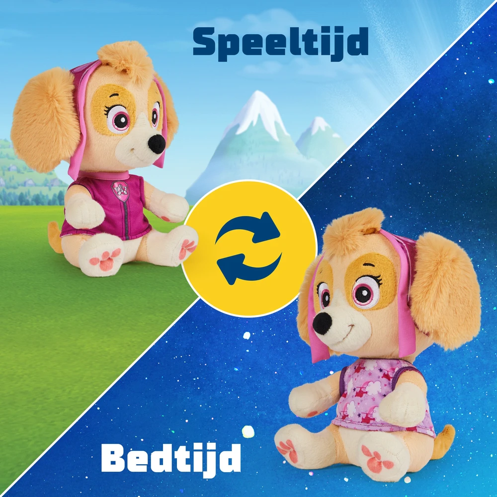 Spin Master PAW PATROL pliušinis žaislas Skye, 6070311