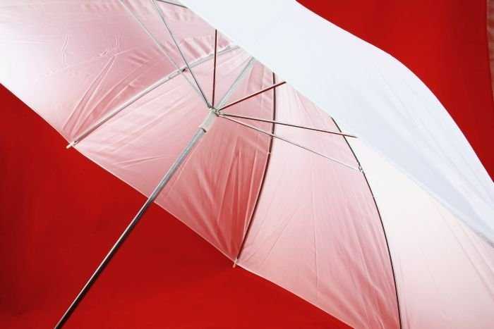 „Massa 2-in-1“ skėtis, baltas – difuzorius + reflektorius – sidabrinis / 110 cm