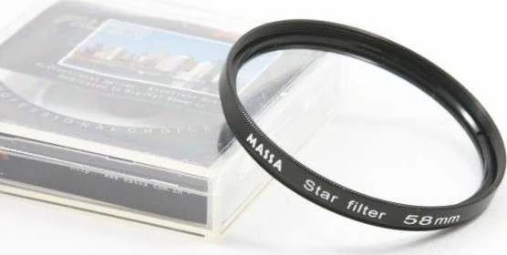 Massa Masažo filtrai „Rainbow star“ 6 x 46 mm