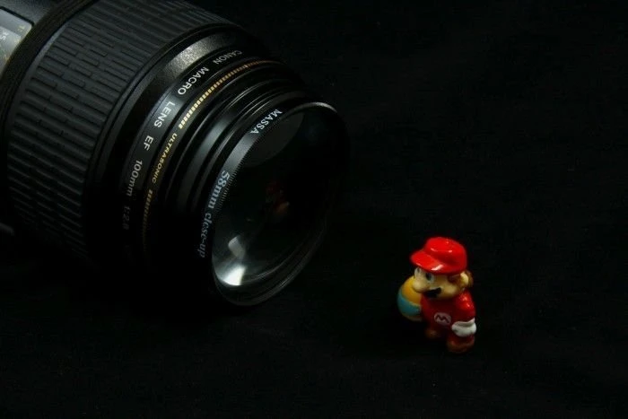 Massa filtro objektyvo makro filtras +4 ant 40,5 mm 40,5 mm