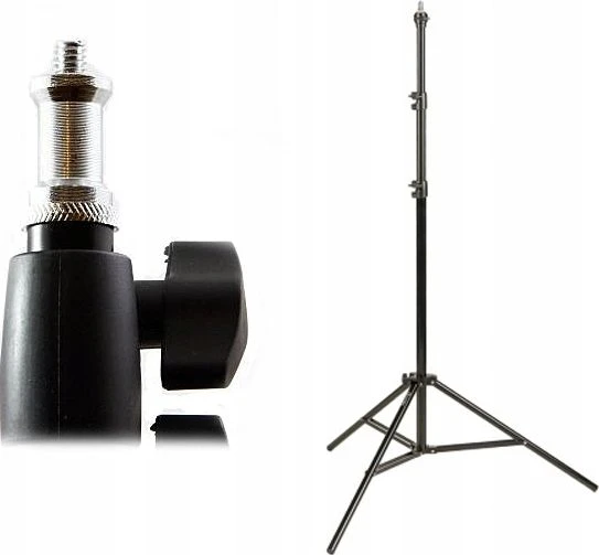 Massa Apšvietimo / studijos stovas 80–230 cm / 16 mm + 1/4 colio sriegis
