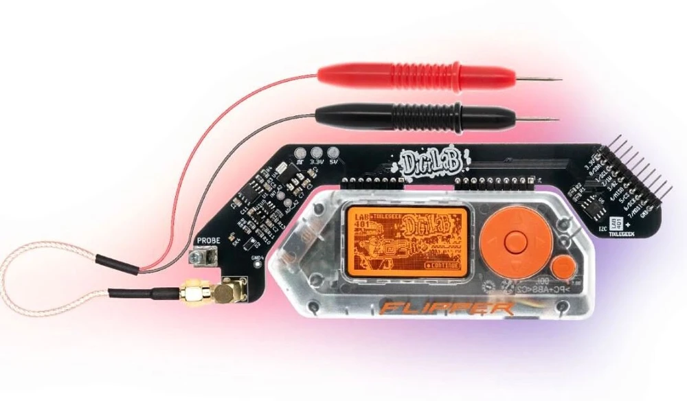 DigiLab for Flipper Zero – diagnostikos modulis I2C ir SPI signalų analizei – Lab401