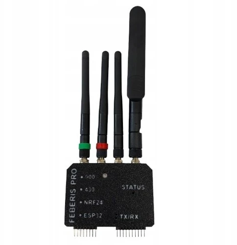 Lab401 Feberis Pro – RF/WiFi/BLE/GPS išplėtimo modulis, skirtas Flipper Zero