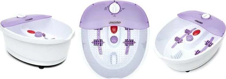 Masažinė kojų vonelė Mesko MS 2152, Baltos/Violetinės spalvos