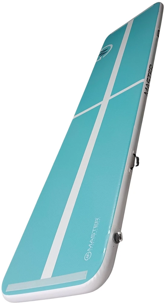 Master Airtrack akrobatinis takelis 200 x 100 x 10 cm - Turkio baltos spalvos (8592833012982)