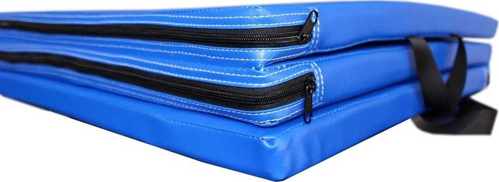 Mastertronic Master čiužinys gimnastikos 3 dalių MAS4A493 180 cm x 60 cm x 3,5 cm mėlyna