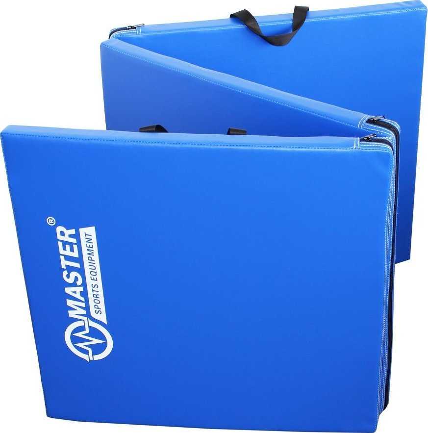 Mastertronic Master čiužinys gimnastikos 3 dalių MAS4A493 180 cm x 60 cm x 3,5 cm mėlyna