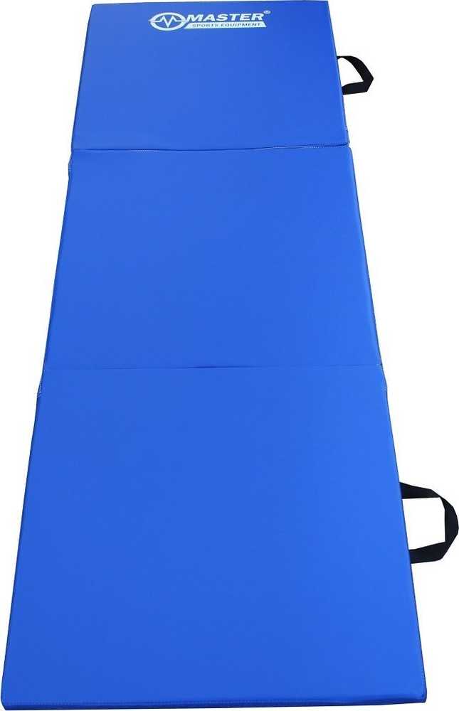 Mastertronic Master čiužinys gimnastikos 3 dalių MAS4A493 180 cm x 60 cm x 3,5 cm mėlyna