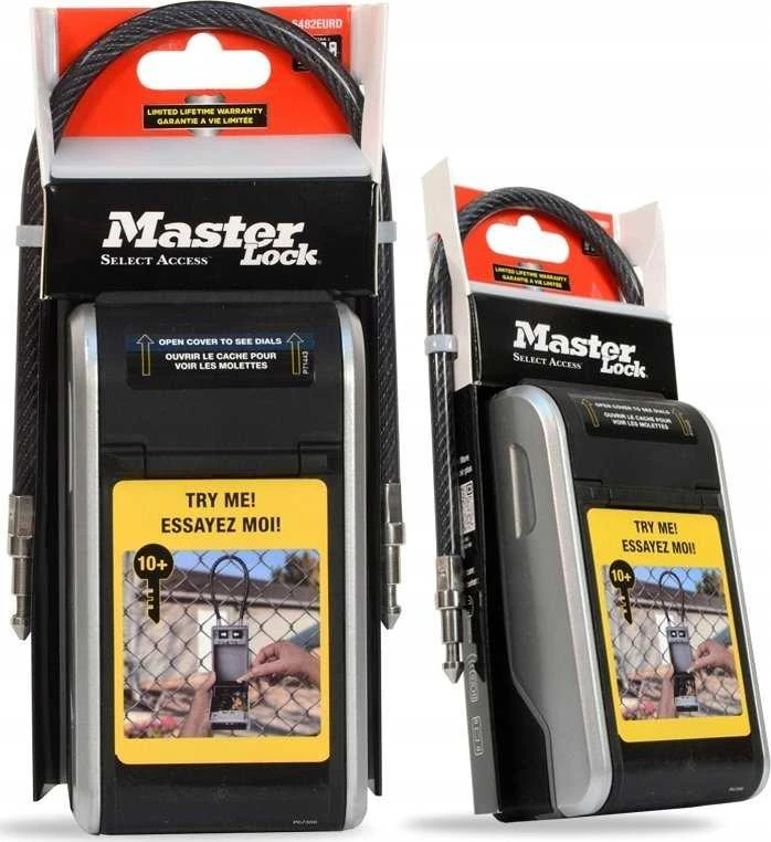 Master Lock Pagrindinė užrakto raktų dėžutė su nuimamu laikikliu 5482EURD