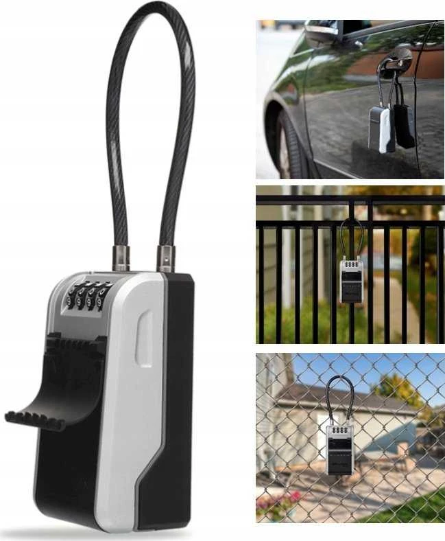 Master Lock Pagrindinė užrakto raktų dėžutė su nuimamu laikikliu 5482EURD