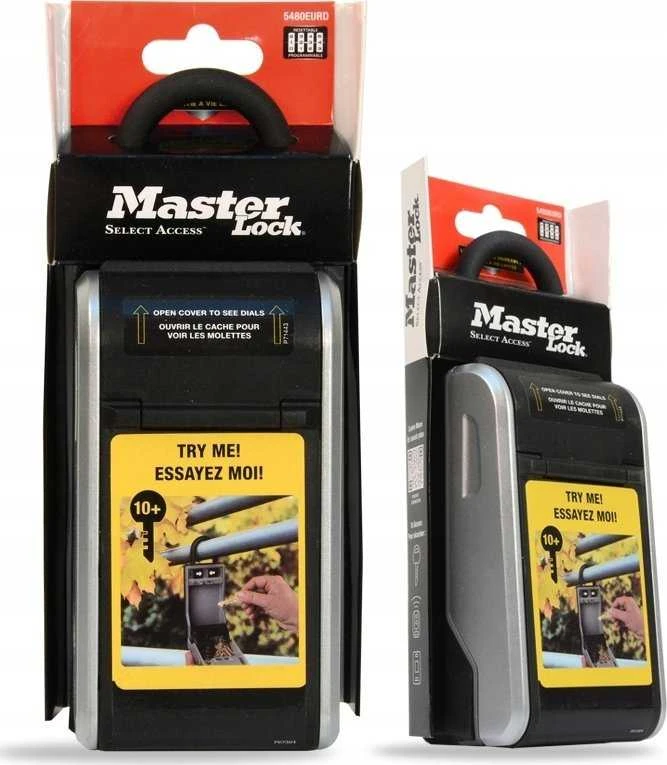 MSL MASTER LOCK 5480EURD raktų spintelė / lentyna Plienas Juoda, Pilka