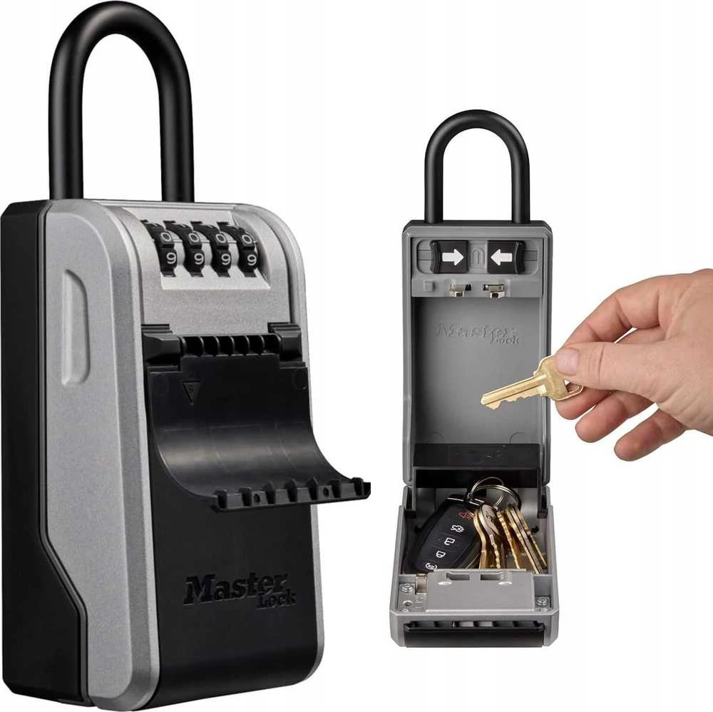 MSL MASTER LOCK 5480EURD raktų spintelė / lentyna Plienas Juoda, Pilka