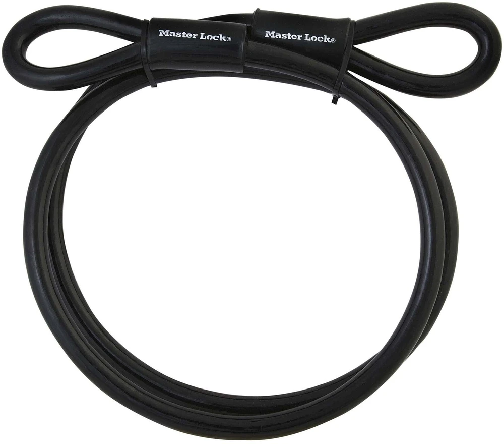 Master Lock MasterLock Spynos Lanksti plieninė virvė 450cm x 1cm 72EURD