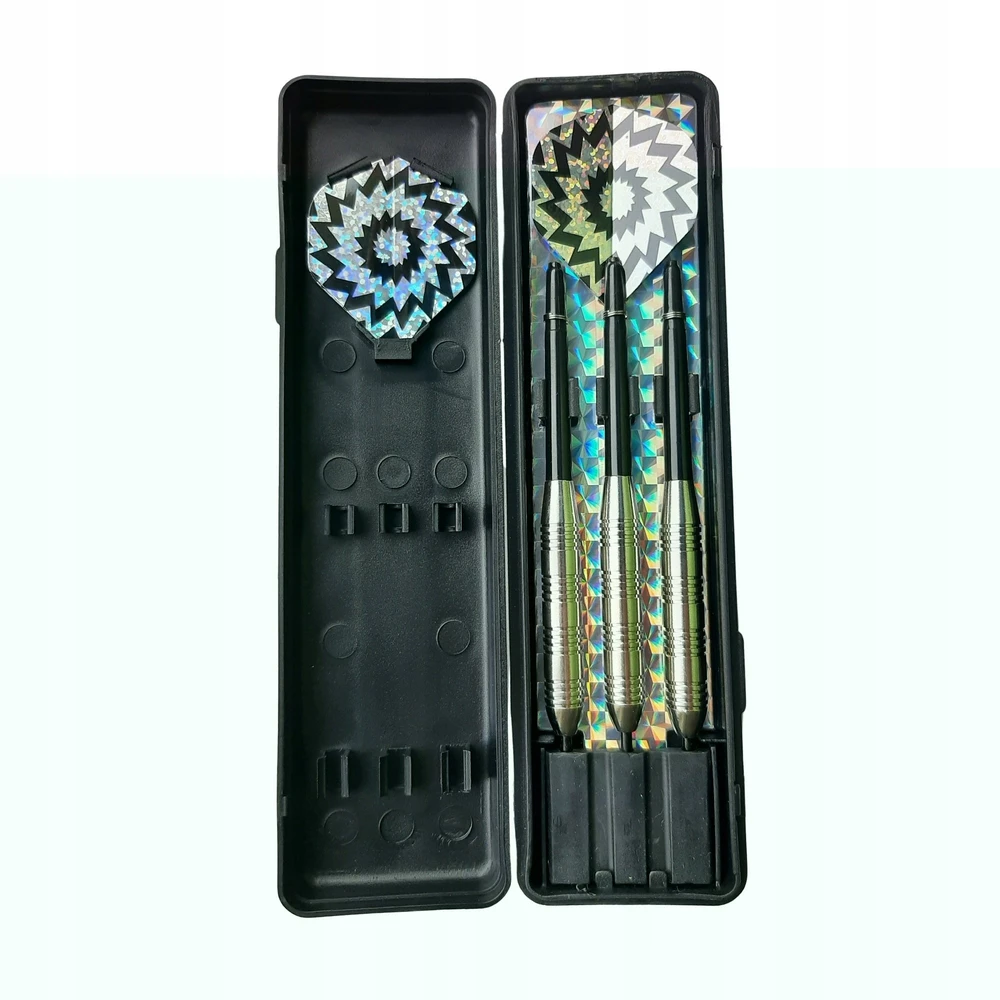 „Master Darts“ smiginio strėlytės, plieninės adatėlės, ryklio formos, nikelio ir žalvario spalvos, 23 g (MAS-E126)