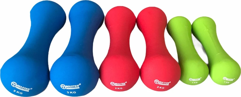 Master Rinkinys Hantli do Fitnessu MASTER 12 kg