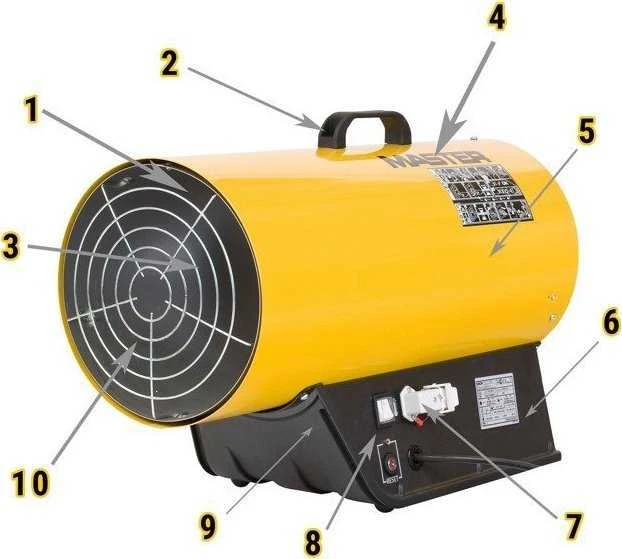 MASTER NAGRZEWNICA GAZOWA BLP 73ET/DE 73KW