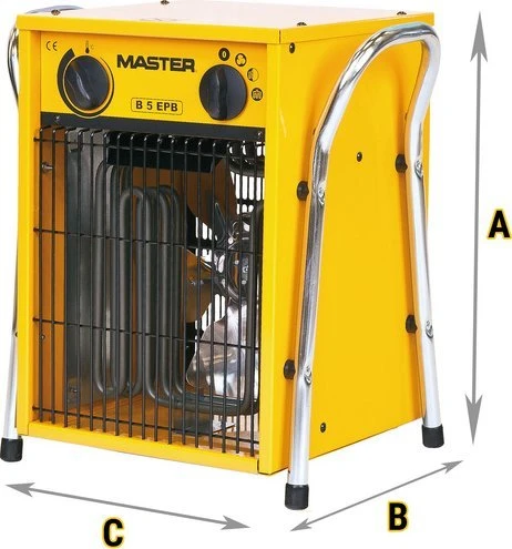 MASTER ELEKTRINIS ŠILDYTUVAS B5 IT 400V 5KW