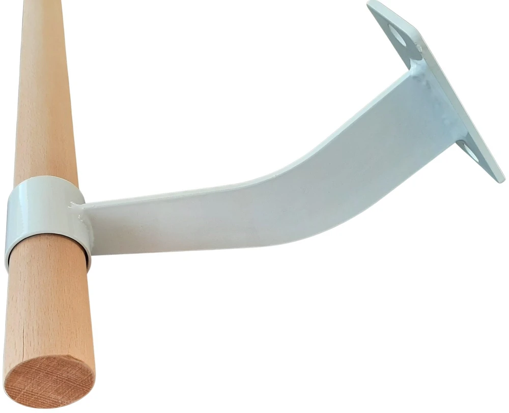 Master Meistro baleto treniruočių strypas joga pilatesas medinis 120 cm (MAS-C110)