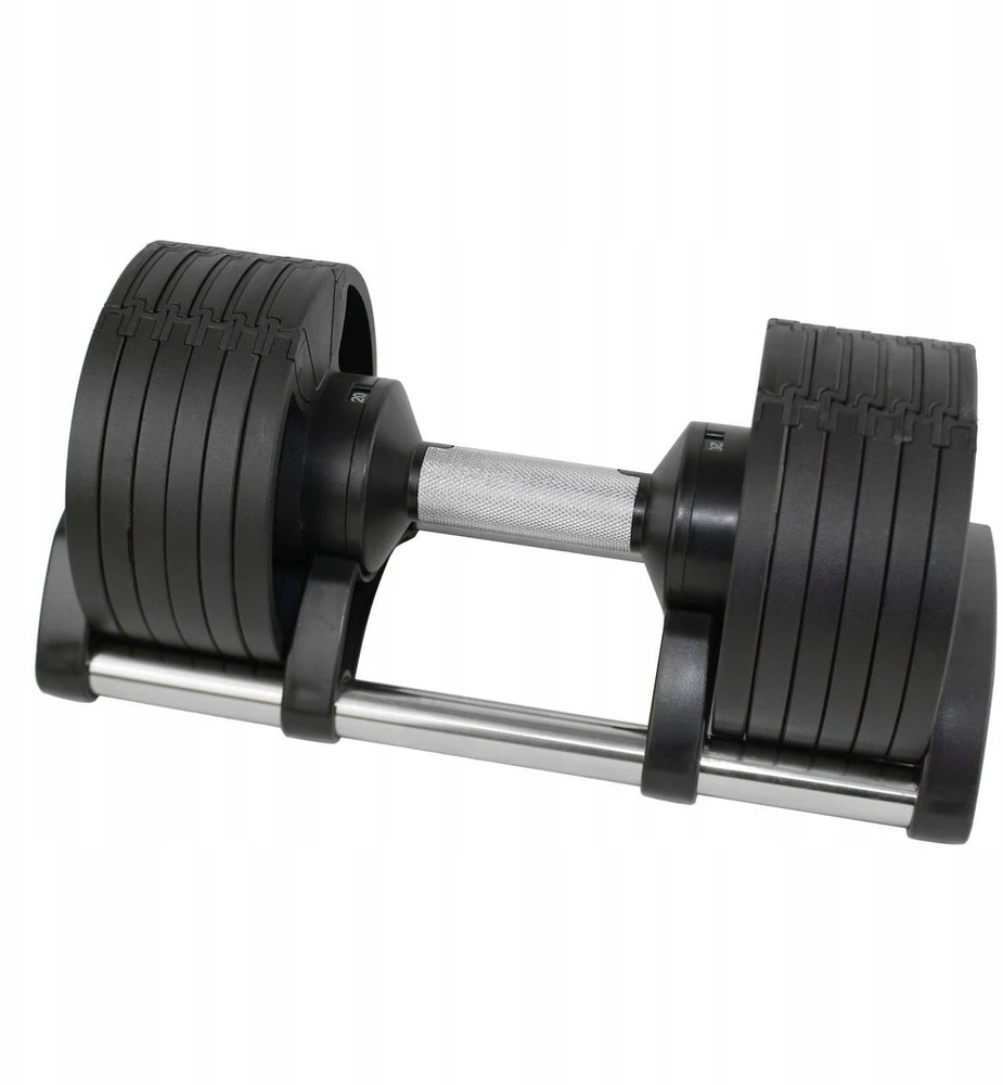Master reguliuojamas hantelis Spin 2-28 kg hantelis svarelių reguliavimas (MAScinAd28)