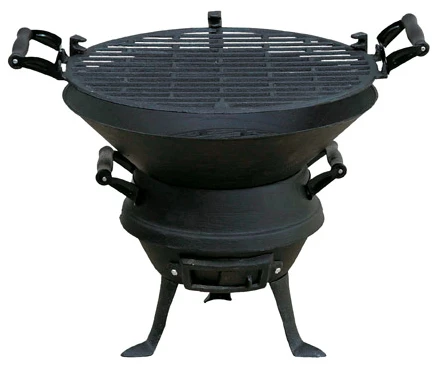 MASTER GRILL ŻELIWNY BECZKOWY MG630