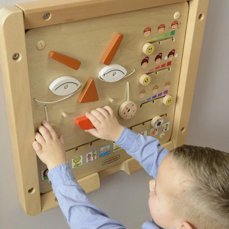MASTERKIDZ Edukacinė Lenta Kaip Jūs Jaučiatės? Emocijų Mokymasis