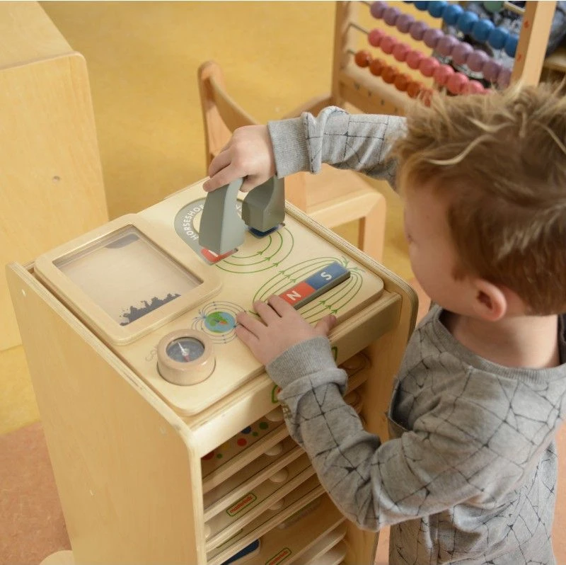 Masterkidz Magnetinė Edukacinė Lenta Kompasas Montessori