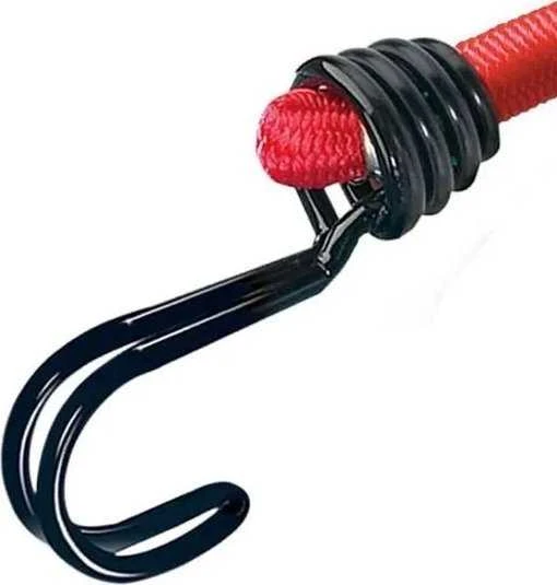 Master Lock Masterlock 2 tvirtinimo gumų komplektas su kabliukais, 60cm, raudona