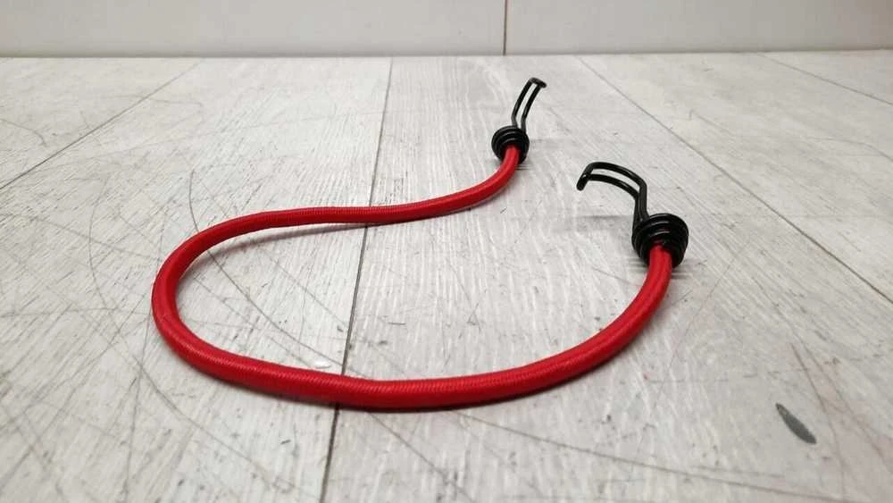 Master Lock Masterlock 2 tvirtinimo gumų komplektas su kabliukais, 60cm, raudona