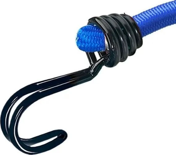Master Lock Masterlock 2 tvirtinimo gumų komplektas su kabliukais, 120cm, mėlyna