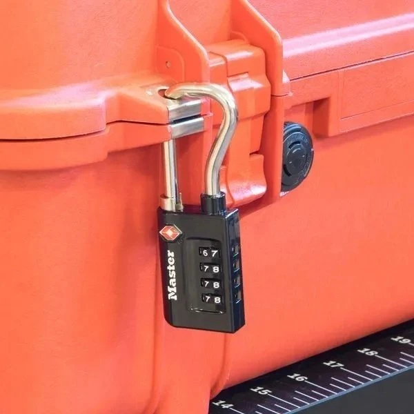 MasterLock Skaičių spyna MASTER LOCK TSA juoda, 10,6 x 3,5 x 1,4 cm (4696EURDBLK)