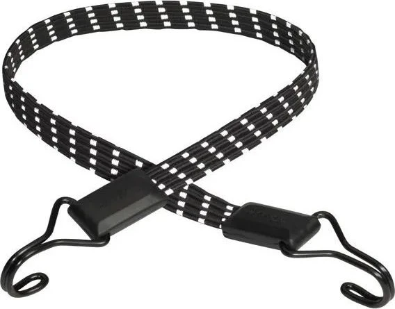 Master Lock Masterlock Šviesą atspindinti tvirtinimo guma su kabliukais, 80cm , juoda