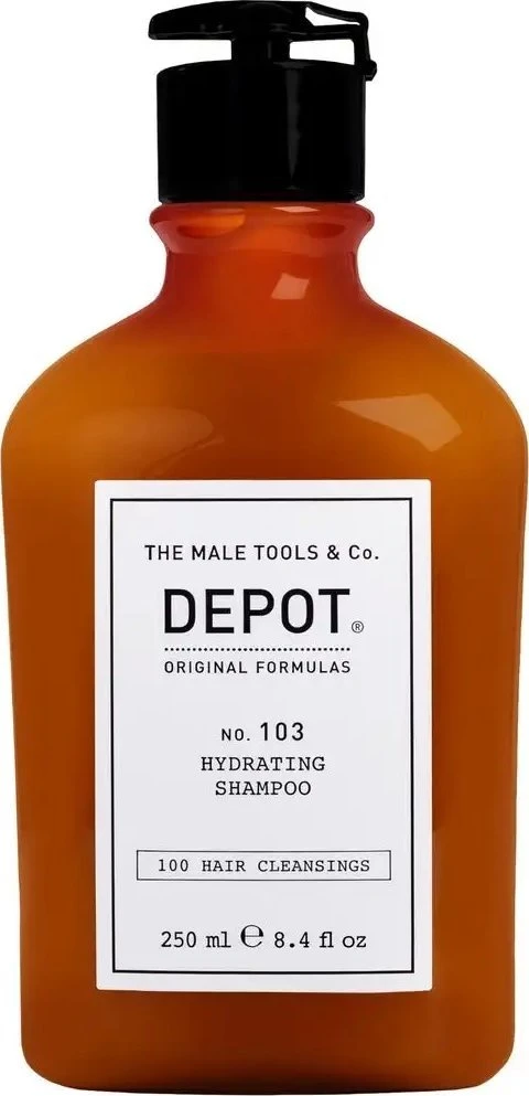 Depot 100 plaukų valymo priemonė Nr. 105 multivitaminų kompleksas plaukų šampūnas nuo plaukų slinkimo, 250 ml