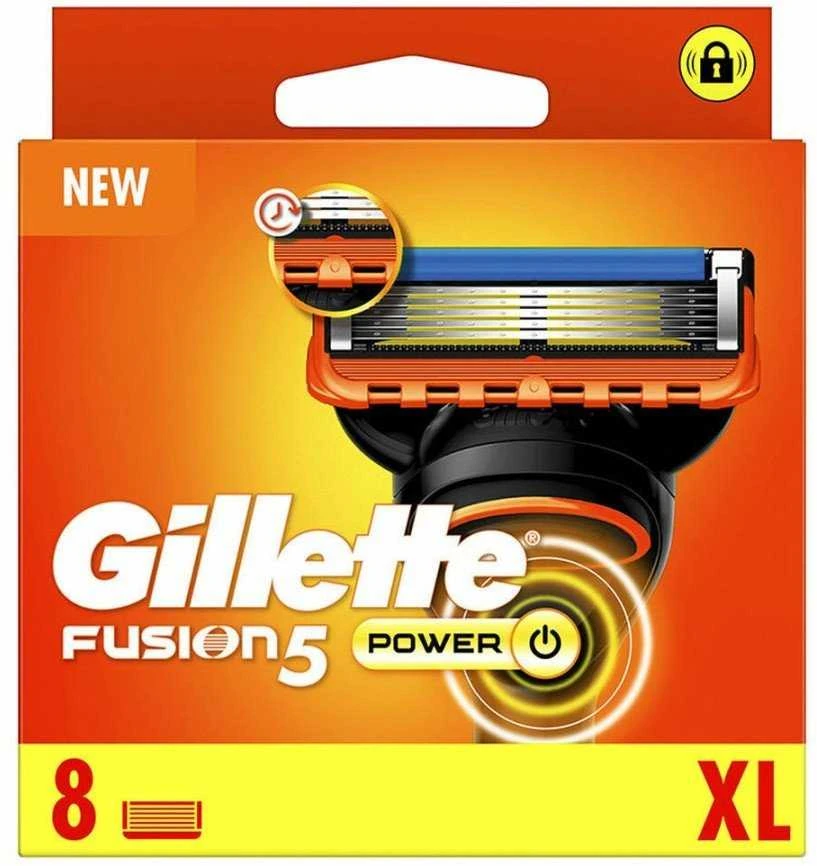 "Gillette Fusion 5 Power Charger" 8 vnt