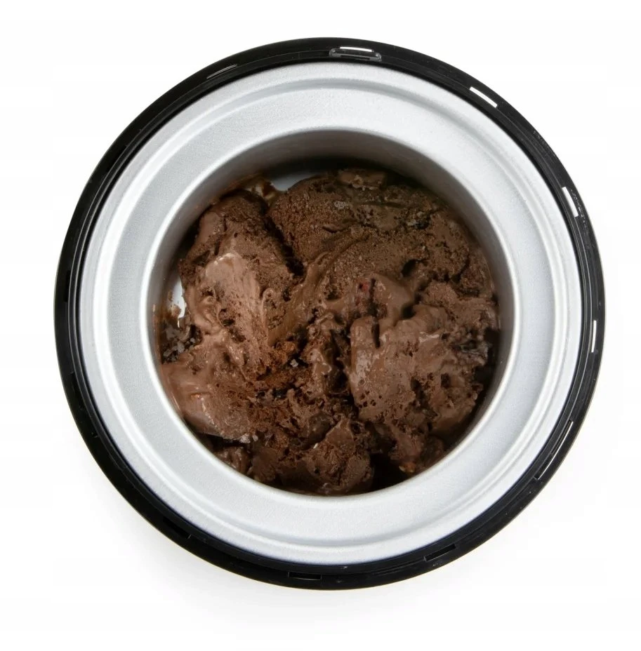 Domo ledų gaminimo aparatas GelaTwist 2L ledų gaminimo aparatas, nerūdijantis plienas (DO9302I)
