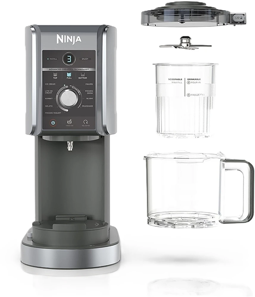 Ledų gaminimo aparatas Ninja CREAMi Deluxe NC502EU