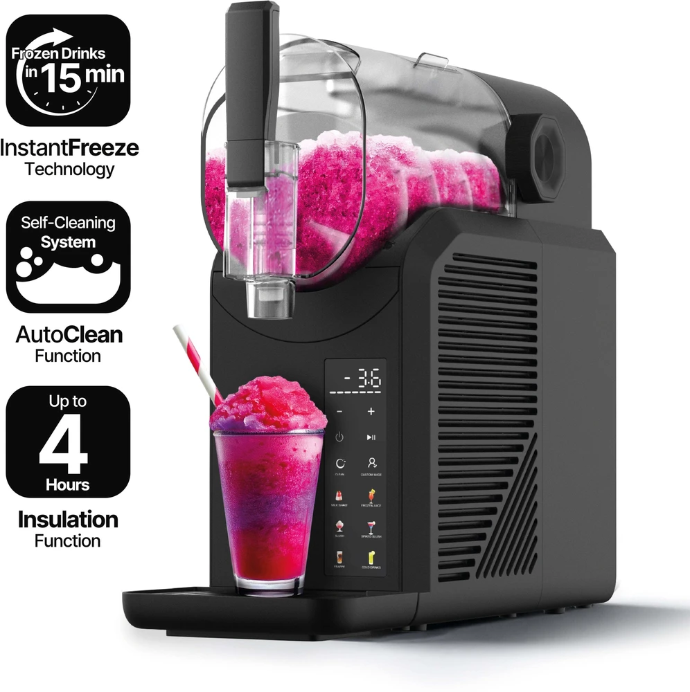 Ledų gaminimo aparatas Seeger Frozen Drink Maker 2L SLFRZ1BK Juodas