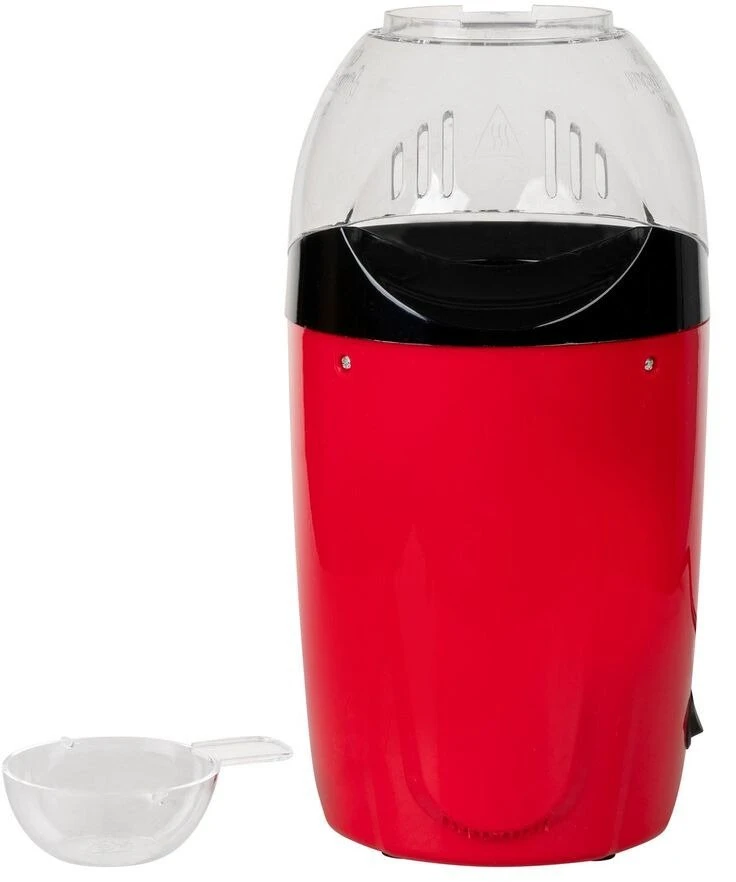 Maszynka do popcornu Hoffen Spragėsių gaminimo aparatas 1200W raudona
