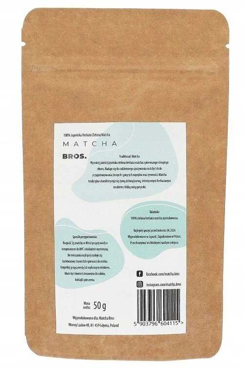 Žalioji arbata MATCHA BROS, tradicinė, 50 g