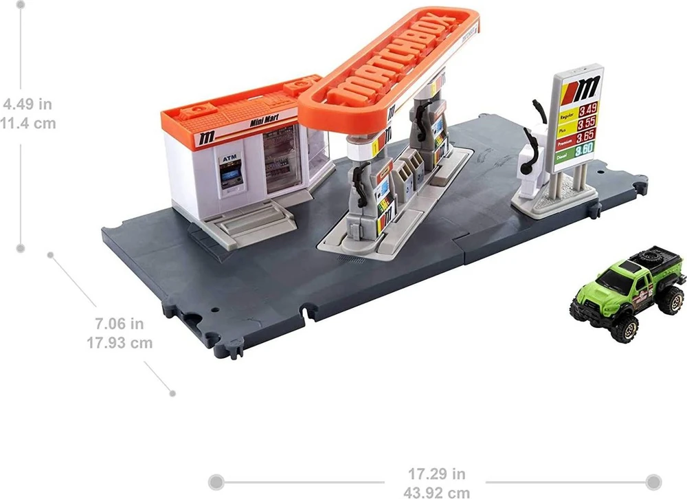 Mattel Matchbox rinkinys „Degalinė“