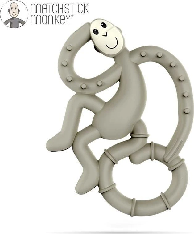MATCHSTICK MONKEY kramtukas, pilkas, 3 mėn+, MM-MMT-001