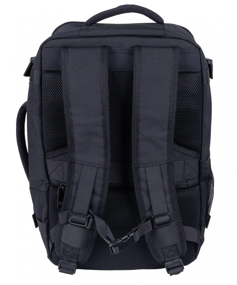 Turistinė kuprinė MATEINE Kuprinė DONAU TRAVEL Warsaw, 15,6'', 23l, USB + kabelis, juoda