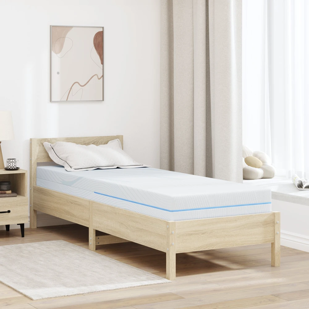 Čiužinys Vidutinio kietumo 80 x 200 cm Balta