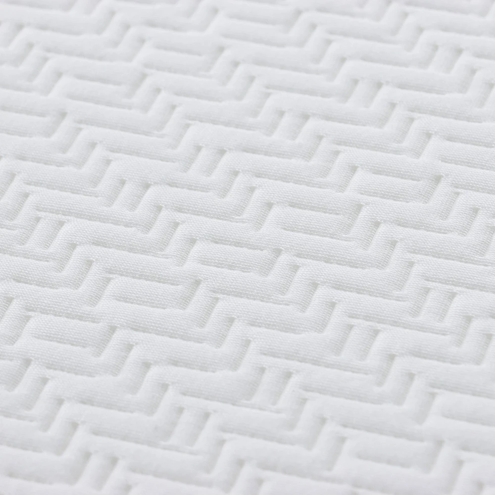 „Memory Foam“ čiužinys Vidutinis 70 x 200 cm Balta ir pilka