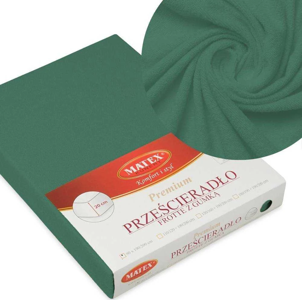 Matex paklodė su guma 190 x 200 frotinis audinys su elastine juostele 35