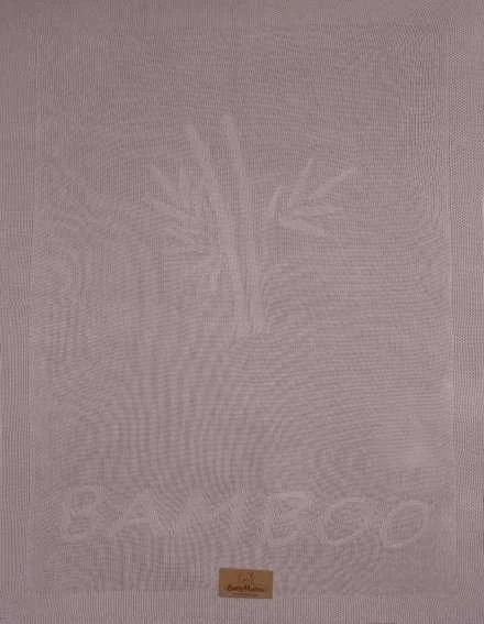 Tailandietiška bambuko antklodė MATEX 80x100 cm, pilka dėžutėje