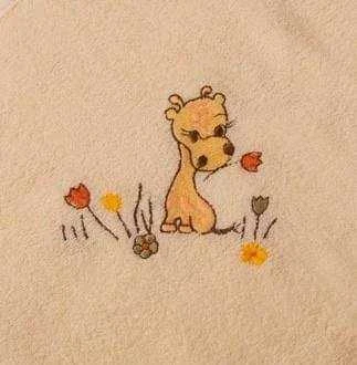 Rankšluostis Matex OKRYCIE KĄPIELOWE NIEMOWLĘCE FROTTE 85X85CM ecru