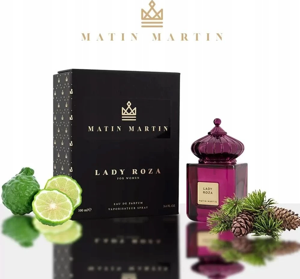 Matin Martin Lady Roza EDP parfumuotas vanduo moterims, 100 ml